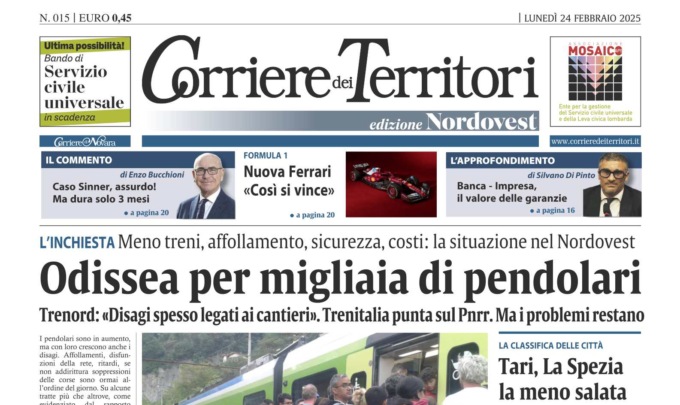 Il nuovo Corriere dei Territori è arrivato nelle edicole del Nord Ovest