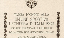 E' di Brescia il motoclub più antico del Paese: il "Leonessa d'Italia 1903" ha 122 anni