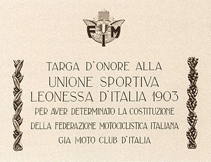 E’ di Brescia il motoclub più antico del Paese: il “Leonessa d’Italia 1903” ha 122 anni