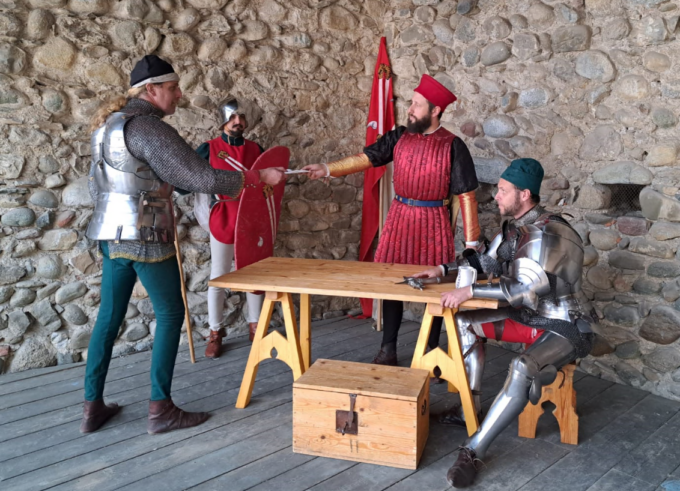 Armigeri e drappi, la passione comune per le ricostruzioni storiche