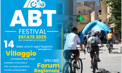 Partirà da Ronco Scrivia in Liguria l'Appennino Bike Tour Festival