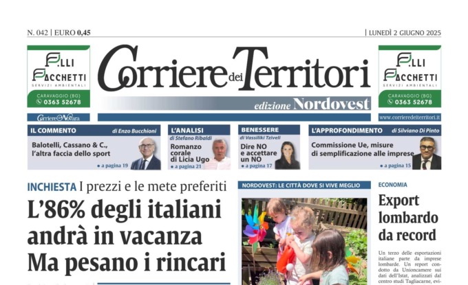 Vacanze croce e delizia degli italiani: l’inchiesta sul nuovo Corriere dei Territori