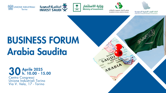 L’Arabia Saudita guarda al Piemonte come partner strategico, secondo gli industriali di Torino