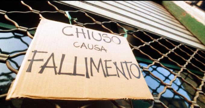 Procedure fallimentari di impresa, il record negativo per il 2024 è nel Nord Ovest