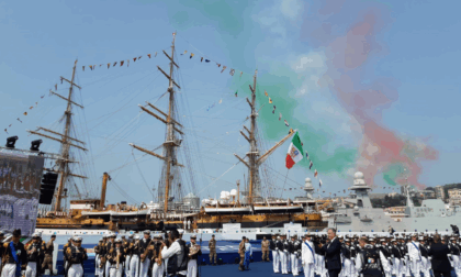 A Genova concluso il tour mondiale dell'Amerigo Vespucci con una grande festa