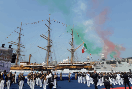 A Genova concluso il tour mondiale dell’Amerigo Vespucci con una grande festa