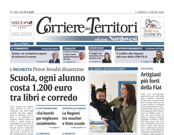 Sul nuovo Corriere dei Territori l’inchiesta di questa settimana è sulla scuola