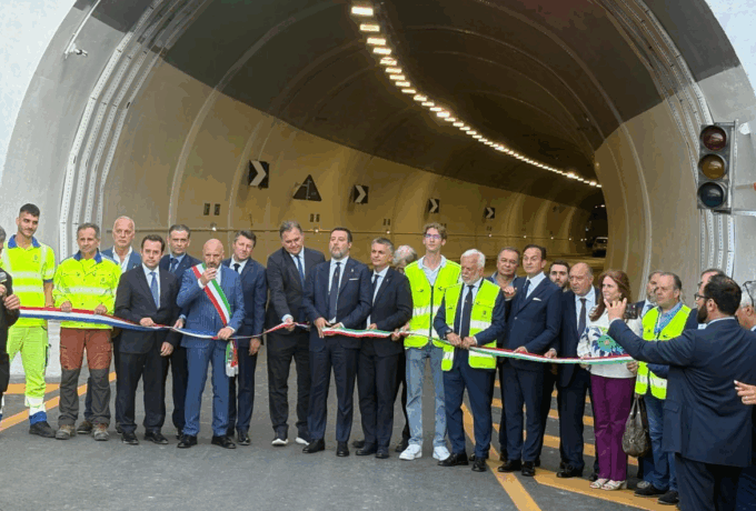 Tunnel del Tenda inaugurata l’opera che ha ripristinato il collegamento tra Italia e Francia