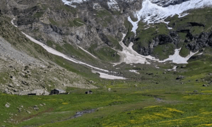 Pian della Mussa a Balme, dove nasce lo Stura di Lanzo, un paradiso per gli escursionisti