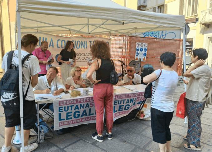 Eutanasia legale il Nordovest firma