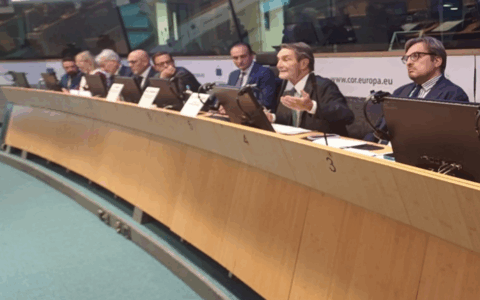Il presidente della Regione Attilio Fontana a Bruxelles: “Lombardizzare il Paese”