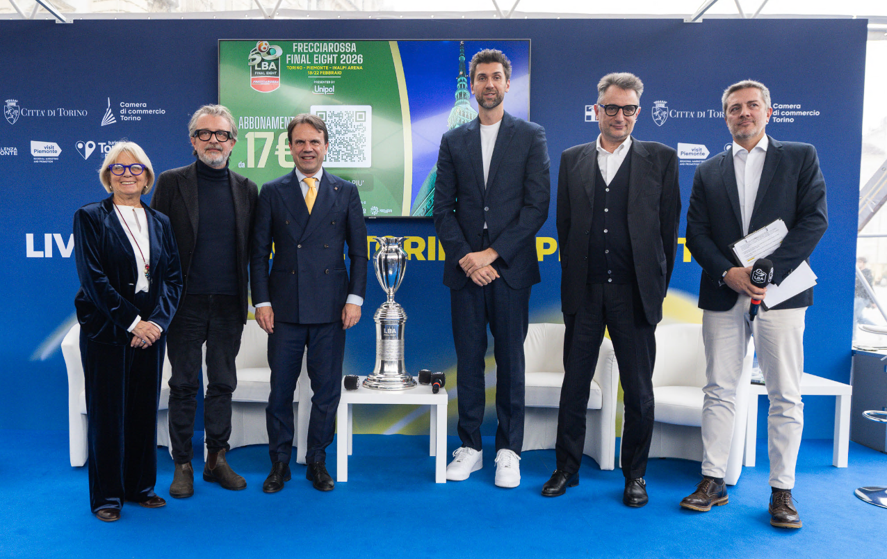Grande impatto della Coppa Italia di basket a Torino: presentato lo studio sui benefici per la città