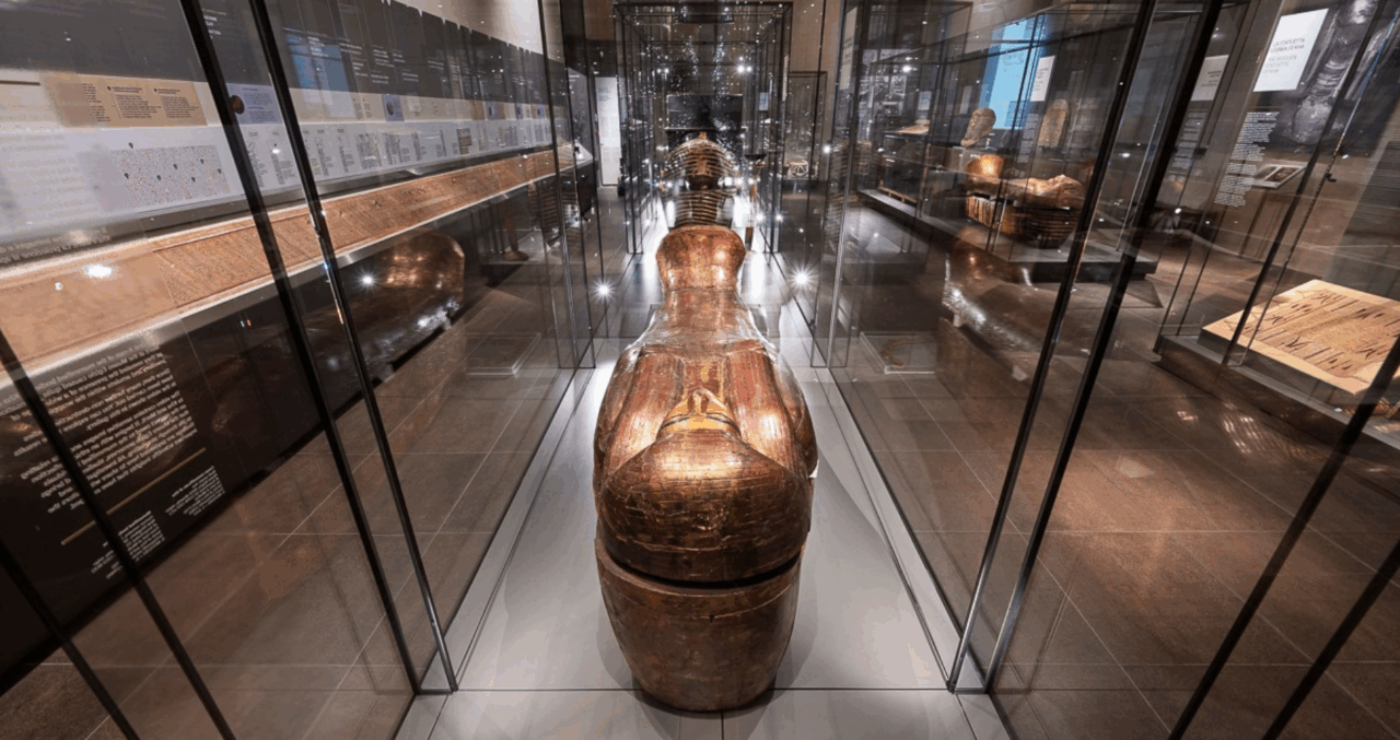Al Museo Egizio di Torino un nuovo allestimento alla sala di Kha e Merit
