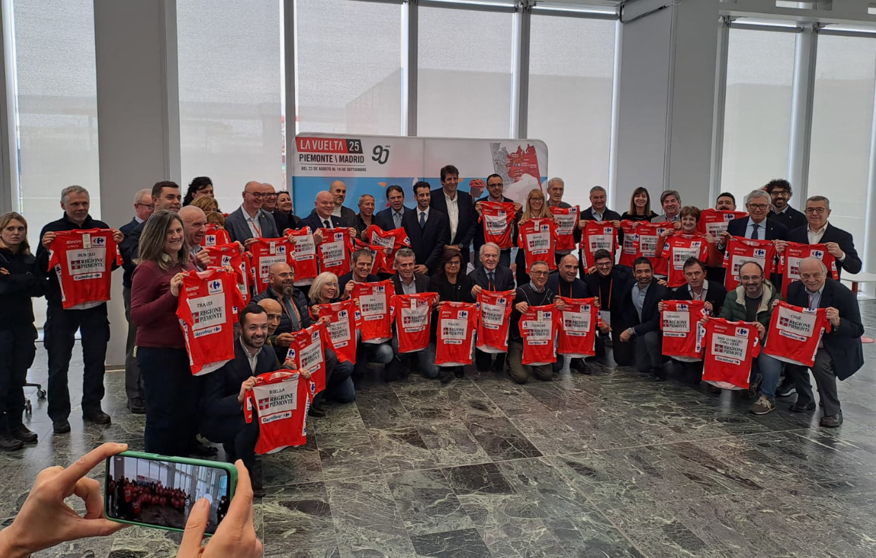 La Vuelta a España 2025 in Piemonte è valsa più di 18 milioni di euro