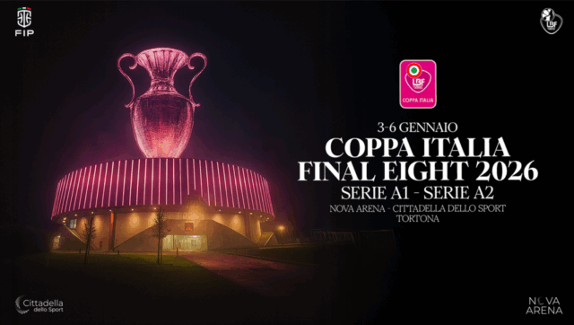 Alla Cittadella dello sport di Tortona l’appuntamento con le Final Eight di basket femminile