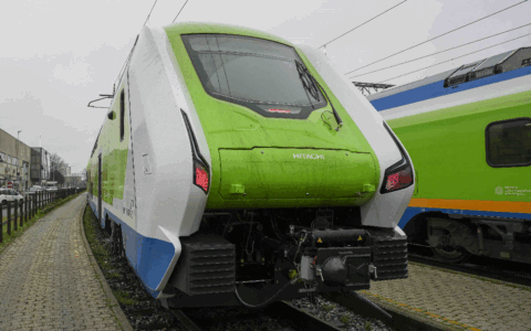 Un nuovo treno per le ferrovie lombarde è arrivato da Bologna