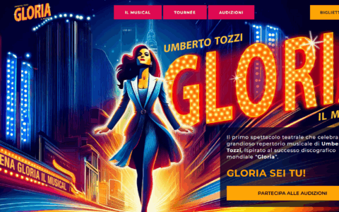 La celeberrima canzone “Gloria” di Umberto Tozzi diventa un musical per il quale si cercano i protagonisti