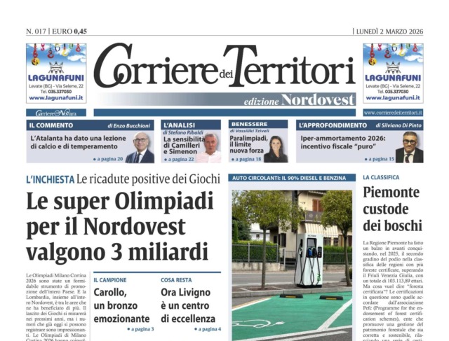 Per il Nordovest queste Olimpiadi hanno fruttato 3 miliardi di euro