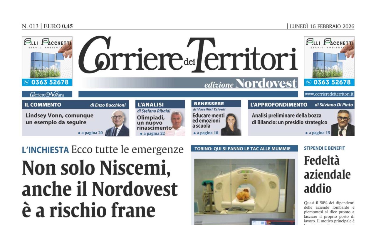 Rischio frane nel Nordovest, la nuova inchiesta del Corriere dei Territori