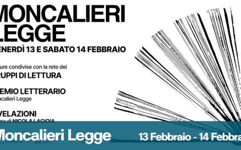 Moncalieri legge con tanti ospiti, una serie di incontri a ingresso libero