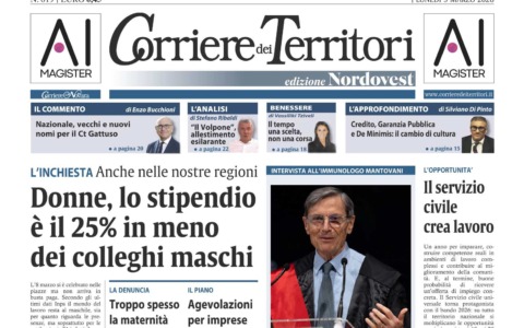 Parità di genere? Gli stipendi delle donne sono più bassi del 25%. L’inchiesta sul  Corriere dei Territori