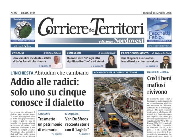 Che fine hanno fatto i dialetti? L’inchiesta di questa settimana sul Corriere dei Territori