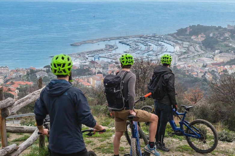 La Liguria è attraente per i cicloturisti stranieri