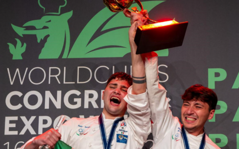 Il piemontese Andrea Serale vince la medaglia d’oro al Global Chefs Challenge