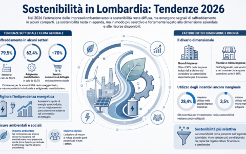 Sostenibilità: le imprese lombarde rallentano ma non si fermano