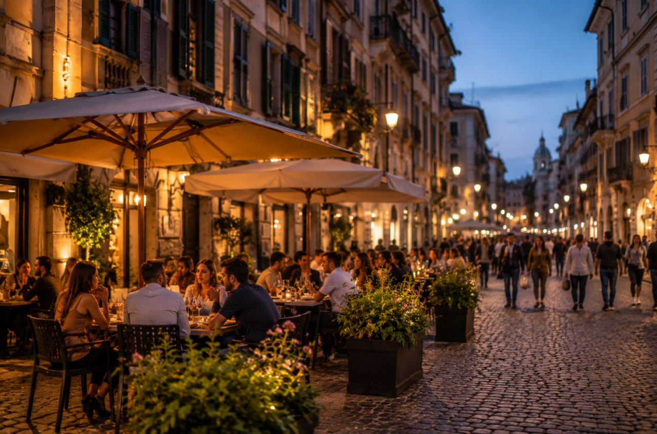 Movida nel Nordovest meno bar e più ristoranti