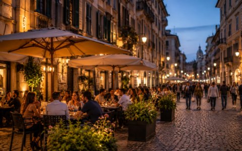 Movida nel Nordovest meno bar e più ristoranti