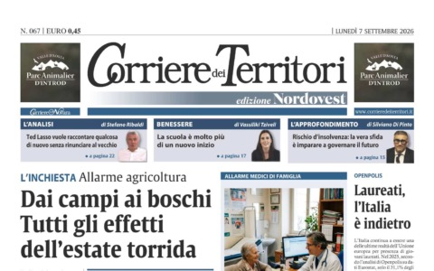 Sul nuovo Corriere dei Territori tutti gli effetti di questa estate torrida dai campi ai boschi