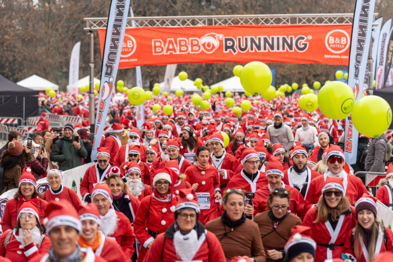 Babbo Running accenderà il Natale in 3 tappe lombarde tutte da vivere