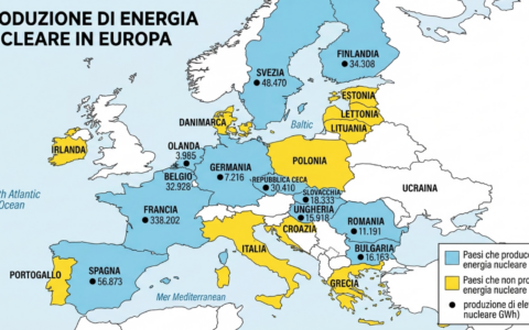 Generato il 23,3% dell’elettricità reattori francesi da primato