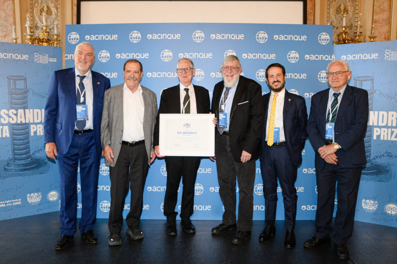 Premio Volta a Jean Dalibard, lo scienziato che ha “fermato” gli atomi con la luce