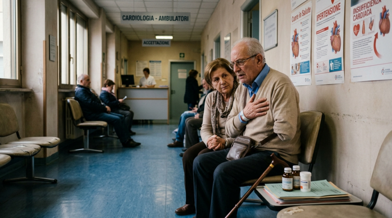 Malattie cardiache, 9 milioni di pazienti e 206mila morti